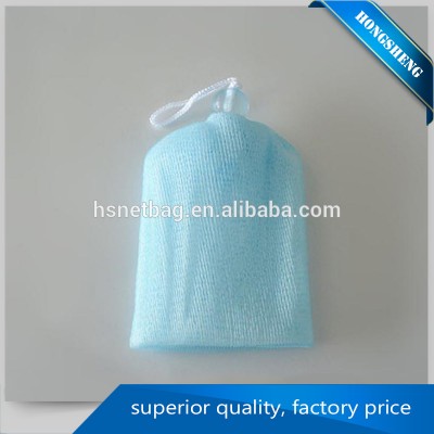 China supplier bath sponge with mesh soap saver lather net bag