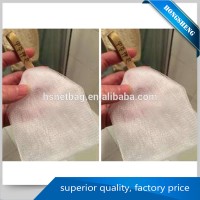 wholesale Customized drawstring mesh soap bag