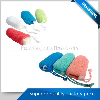 wholesale household plastic mesh net soap bag